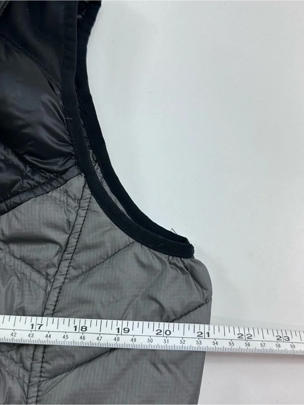 MICHAEL Michael Kors Black and Gray Quilted Puffer Vest